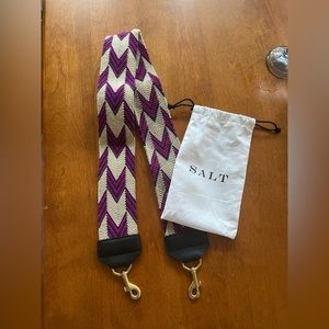SALT handwoven bag strap